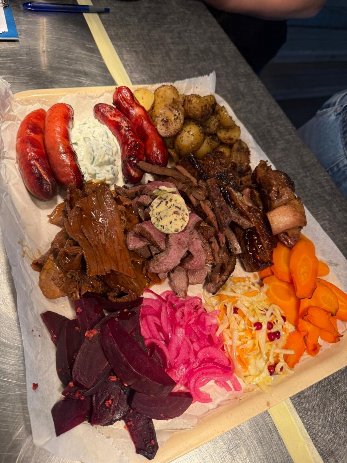 Sausage and grill platter