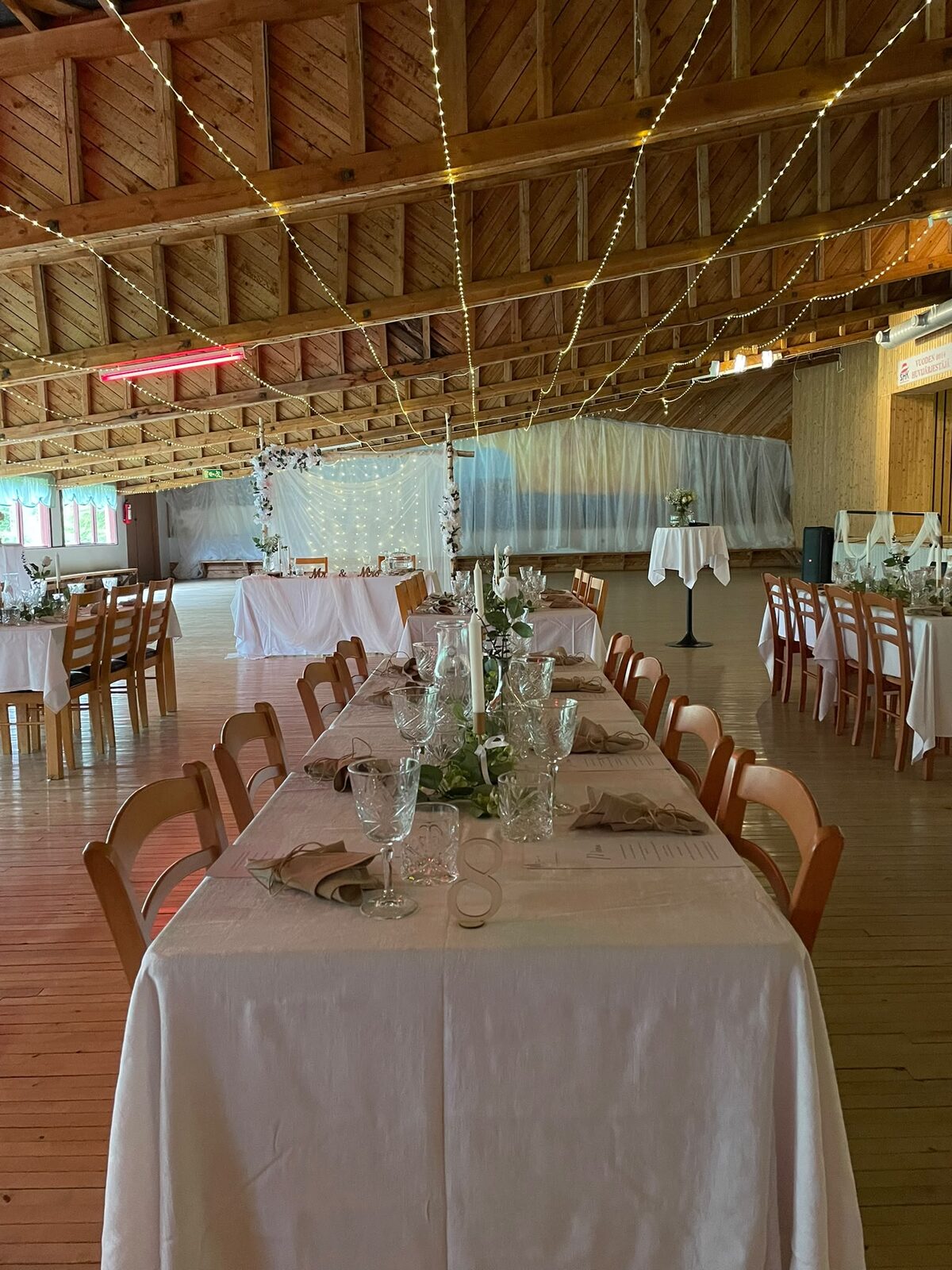 Cozy table setting